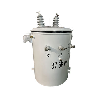 شراء 37.5kV واحد المرحلة القطب تركيب المحول زيت غمر توزيع الكهرباء13.8kV إلى 240v التصنيع عبر الإنترنت