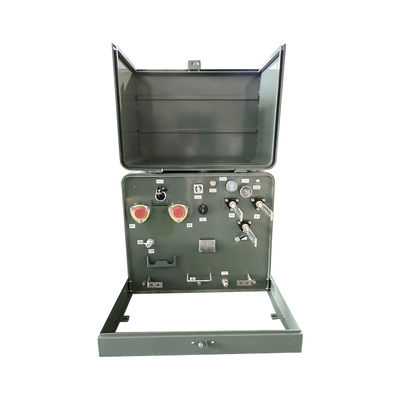 شراء 200KVA محول واحد مرحلة منصة مثبتة IEEE ANSI 34500V إلى 120V التصنيع عبر الإنترنت