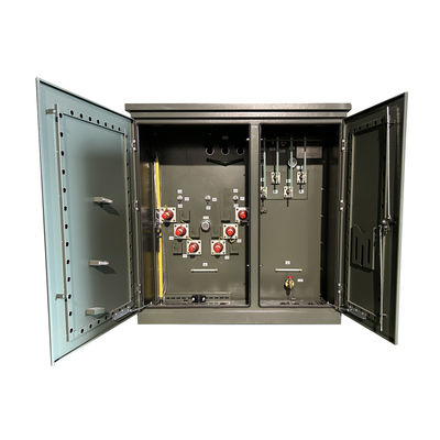 شراء محول التوزيع المثبت على منصة 3 مراحل 500 Kva 34500V إلى 480Y/277 شهادة UL التصنيع عبر الإنترنت
