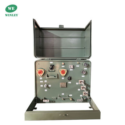 شراء 25 kVA Single-Phase Pad Mounted Distribution Transformer 12.47KV To 120V  Meets DOE 2016  CSA ANSI IEEE Standards التصنيع عبر الإنترنت