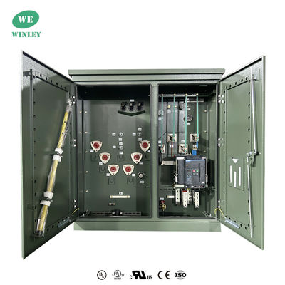 شراء محول كهرباء مثبت على وسادة سكنية UL 350KVA - 3 مراحل - مغمور بالزيت - من 12470 فولت إلى 208Y - ANSI C57 التصنيع عبر الإنترنت