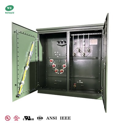 شراء 2000Kva محول ثلاثي المراحل 2MVA 12.47KV إلى 480V تلبي قيم كفاءة DOE مع UL المدرجة التصنيع عبر الإنترنت