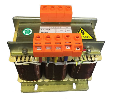 شراء 5KVA 400V 60Hz محول عزل ثلاثي الأطوار EN61558 التصنيع عبر الإنترنت