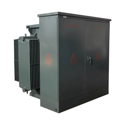 3 مراحل خارجية 10KV زيت مغمور بقاعدة مثبتة على محول 500KVA