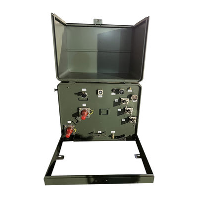 167kva 1 Phase Pad Mount Transformer Oil غمر 12.4kv في الهواء الطلق