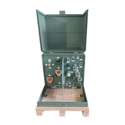 167Kva محول توزيع واحد المرحلة مثبت على منصة 12470v إلى 240v معيار IEEE ANSI DOE