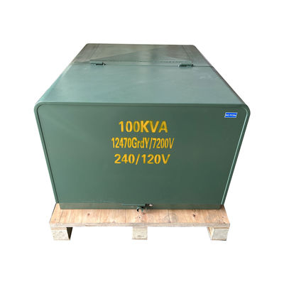 محول تغذية حلقة متصاعد 100kva واحد المرحلة 34.5kv 13.2kv 12.4 Kv