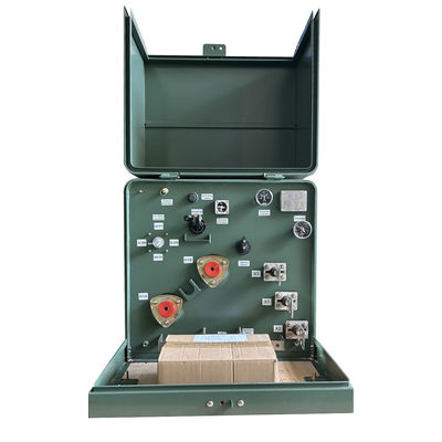 167Kva زيت غارق واحد المرحلة منصة مثبتة محول 12.47Kv