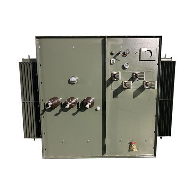 3750 Kva محول ثلاثي المراحل مثبت على منصة الخطوة إلى أسفل 13.8KV إلى 480V