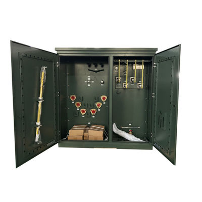 محول ثلاثي المراحل IEEE/ANSI 3750Kva 34500V إلى 480V
