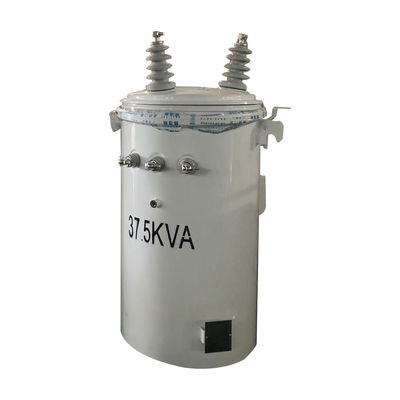 37.5Kva نوع التثبيت العلوي المحول المثبت على القطب 15kva مرحلة واحدة