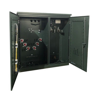 3000 كيلو فاو ثلاثي المرحلة حلقة التغذية التغذية الشعاعية 3 مرحلة منصة تركيب المحول 12.47kv 13.2kv 13.8kv