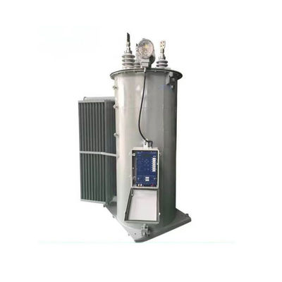 الجهد العالي واحد المرحلة المتحكم التلقائي الجهد المثبت على القطب الزيت غمر 13.8KV