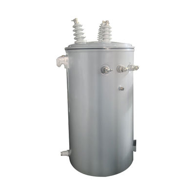 100Kva التوزيع العلوي واحد المرحلة القطب مثبت النوع النفط التوزيع المحول 34.5Kv