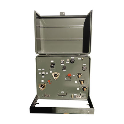 نظام توزيع المحول المرفق في مرحلة واحدة 4160v 240v في الهواء الطلق 250KVA 304 الفولاذ المقاوم للصدأ