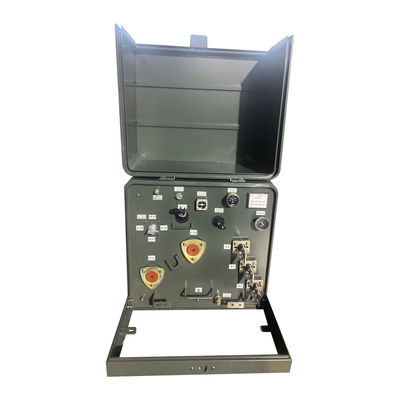 محول طاقة توزيع 75kVA مثبت على عتبة واحد مرحلة معيار أنسي 13200v 240v