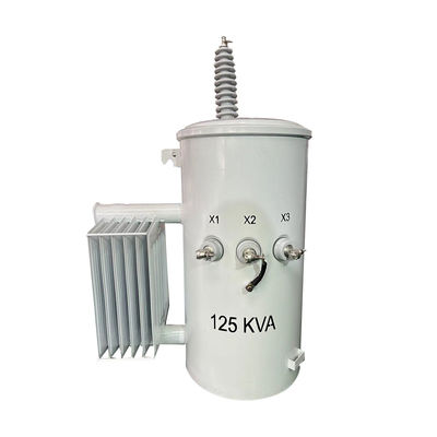 محول التوزيع العلوي من مرحلة واحدة 34500GrdY/19920 إلى 120/240V يلبي معايير ANSI / IEEE