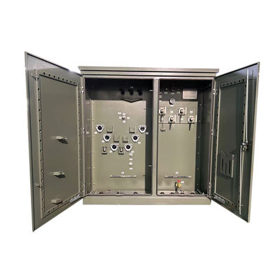 محول ثلاثي المراحل مثبت على منصة ANSI/IEEE المعيار 2000kva 24940y/14400v إلى 480y/277
