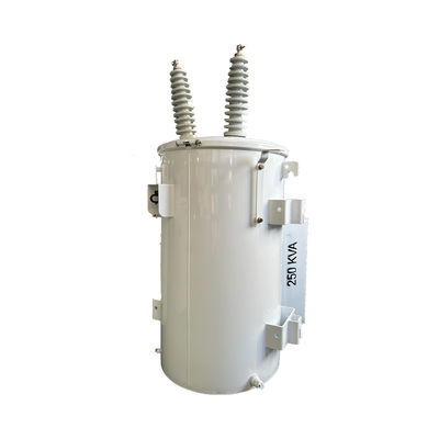 50kVA محول قطب طاقة مرحلة واحدة توزيع 12470v إلى 120v