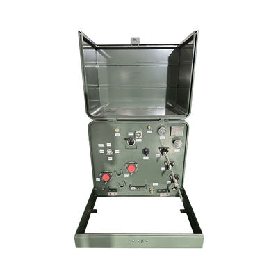 75kva منصة مرحلة واحدة مثبتة محول حلقة التغذية 34500GrdY/19950 إلى 240/120V التلف مزدوج
