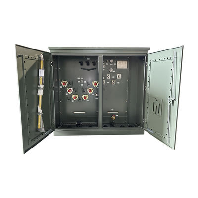 750kva 3 مرحلة حية ميتة محول كهربائي مثبت على العربة الأمامية 13200v إلى 480v 304 زيت FR-3 من الفولاذ المقاوم للصدأ