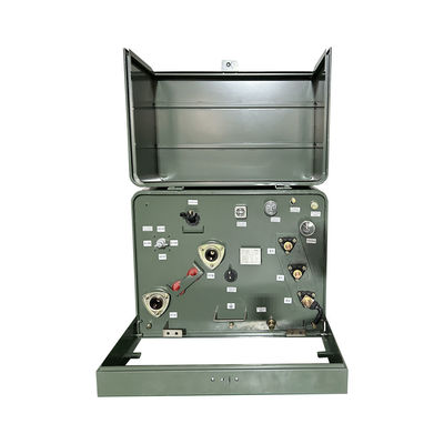 محول الطاقة المثبت على منصة الدورة الواحدة المعيار ANSI 167Kva 12.47 KV إلى 120V aNSI IEEE