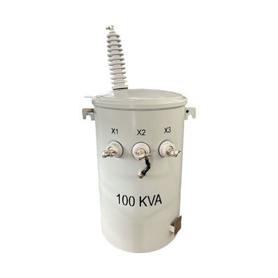 100KVA محول توزيع مزدوج مزدوج الجهد ينخفض 34.5KV إلى 120V