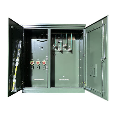 1500 كيلو فا محول ثلاثي المرحلة مثبت على عتبة مزدوج أساسي ANSI C57 12470V إلى 480V معتمد UL