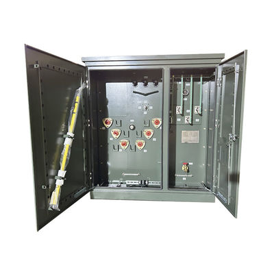 112.5 كيفا 3 مرحلة منصة تركيب المحول 4160V إلى 480Y/277 مع IEEE DOE 2016 UL / cUL معتمدة