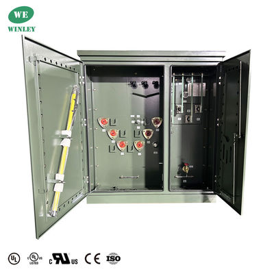 75 كوا 3 مرحلة منصة تركيب المحول السائل - مليئة 13.2KV DOE 2016 الكفاءة UL / cUL معتمدة