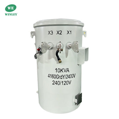 10Kva قطب طاقة مرحلة واحدة محول ثابت زيت غمر 100Hz 4160V سعر الشركة المصنعة