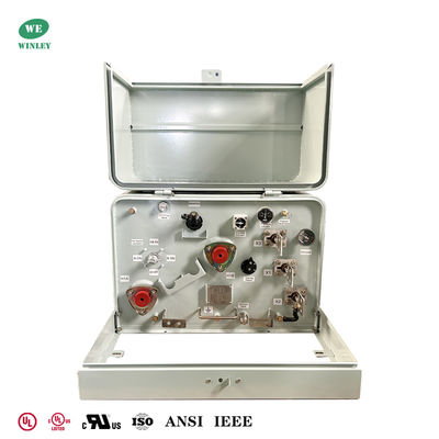 304 خزان من الفولاذ المقاوم للصدأ 10Kva محول ثابت في مرحلة واحدة 13.8KV إلى 240V120V محول توزيع الطاقة UL مدرجة