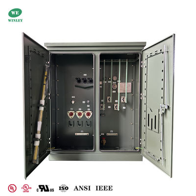 150KVA Three Phase Pad Mounted Transformer Oil Immersed 12.47KV To 208V Power Distribution Transformer