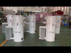 مُحوّل مُثبت على عمود بقوة 167kva