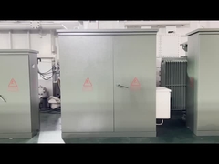 محول توزيع ثلاثي الأطوار مثبت على وسادة بقدرة 3750 كيلو فولت أمبير، معتمد من UL