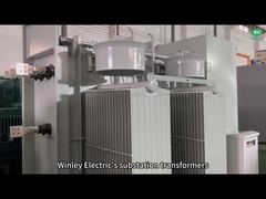 محول محطة فرعية كهربائية 2000 كيلو فولت أمبير ONAF تخفيض 34.5 كيلو فولت إلى 480 فولت